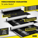 BMD 120g Unterspannbahn Unterdeckbahn 18,75qm (0,75m x 25m)