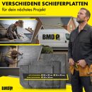 1m² (40 Stück) 20x20 Wabe (gest.Ecke) Naturschiefer