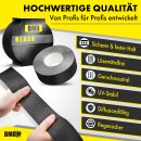 BMD - Black schwarz Hochleistungsklebeband 60 mm x 25 lfm. für Unterspannbahnen Fassadenbahnen Steildachbahnen Dach
