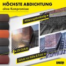 BMD-Kamin- und Wandanschluss 300 mm x 5 lfm.  schwarz (RAL 9005)