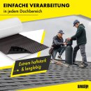 BMD-Kamin- und Wandanschluss 300 mm x 5 lfm.  schwarz (RAL 9005)