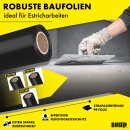 Baufolie Typ 100 schwarz 4mx25m