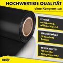 Baufolie Typ 100 schwarz 4mx25m